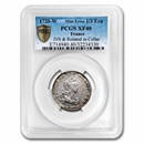 1720-W France Silver 1/3 Ecu Louis XV XF-40 PCGS (Mint Error) 1720-W France Silver 1/3 Ecu Louis XV XF-40 PCGS (Mint Error)