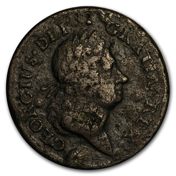 1722 Rosa Americana Penny VF (Corrosion) 1722 Rosa Americana Penny VF (Corrosion)