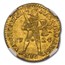 1724 Dutch Republic Gold Ducat MS-63 NGC (Akerendam Shipwreck)