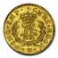 1724-& France Gold Louis d'Or Louis XV MS-63 PCGS