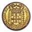 1725-M Brazil Gold 10000 Reis MS-62 NGC