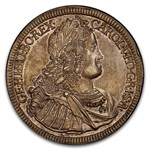 1727 Austria Silver Thaler Charles VI AU-55 PCGS