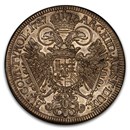 1727 Austria Silver Thaler Charles VI AU-55 PCGS