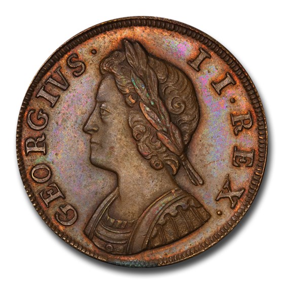 1730 Great Britain Farthing George II PR-65 PCGS 1730 Great Britain Farthing George II PR-65 PCGS