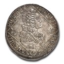 1732 Hungary Silver 1/4 Thaler Karl VI MS-64 NGC