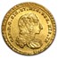 1736 Kingdom of Sicily Gold Oncia Charles III AU