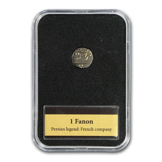 1738-1792 French India Silver 1 Fanon Presentation Set 1738-1792 French India Silver 1 Fanon Presentation Set
