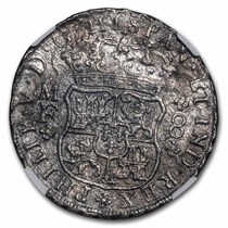 1738-Mo Mexico Silver 8 Reales XF-Dtls NGC (Hollandia Shipwreck)