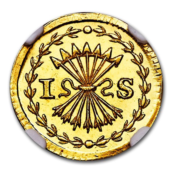 1739 Netherlands Gold Stuiver MS-66 NGC 1739 Netherlands Gold Stuiver MS-66 NGC
