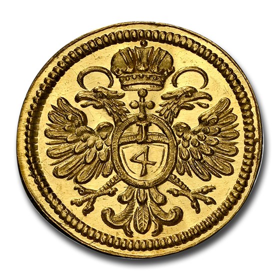 1740 Germany Gold 1/4 Ducat MS-67* NGC (Regensburg) 1740 Germany Gold 1/4 Ducat MS-67* NGC (Regensburg)