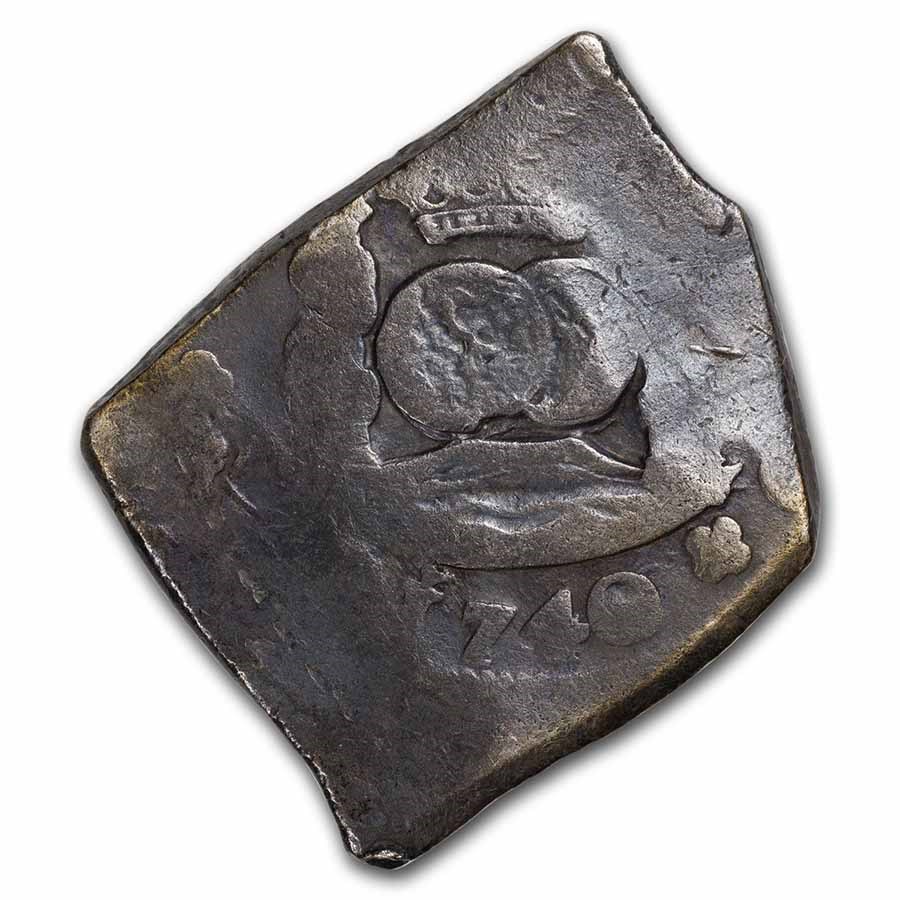 1740 Mexico Silver 8 Reales Phillip V (Reijgersdaal Shipwreck)