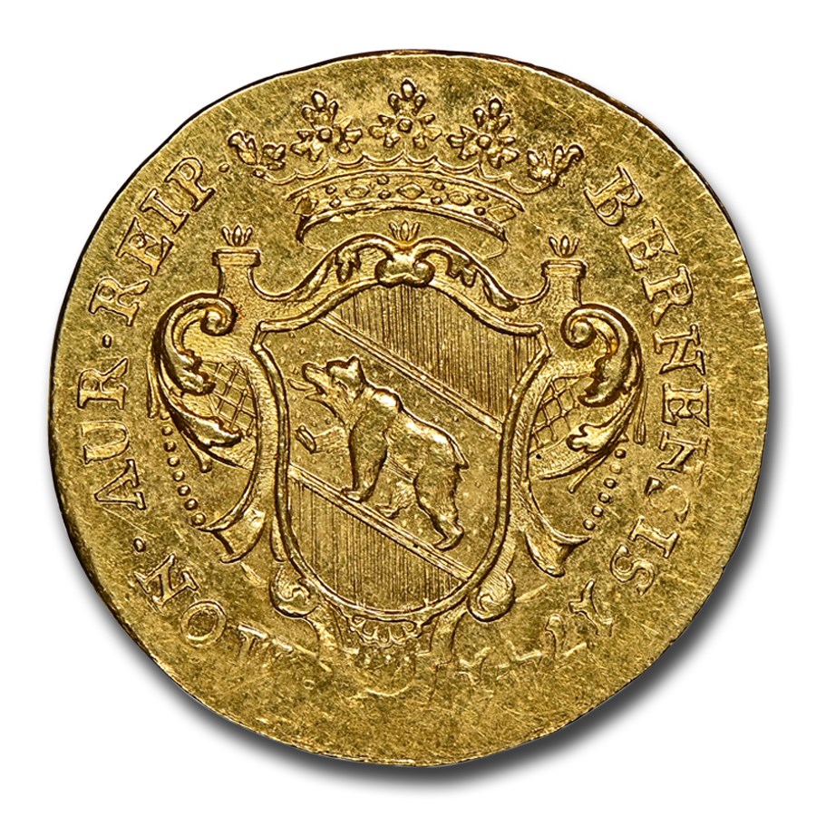 Buy 1741 Swiss Cantons Bern Gold Ducat MS62 NGC APMEX