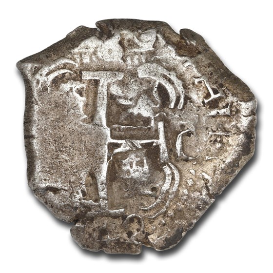 1742-P Bolivia Silver 8 Reales Philip V AU-58 NGC