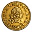 1747-M Spain Gold 1/2 Escudo Ferdinand VI XF