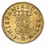 1748-1759 Spain Gold 1/2 Escudo Ferdinand Avg Circ (Random)