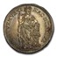 1749 Netherlands Silver 10 Stuivers MS-63 PCGS