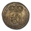1749 Netherlands Silver 10 Stuivers MS-63 PCGS