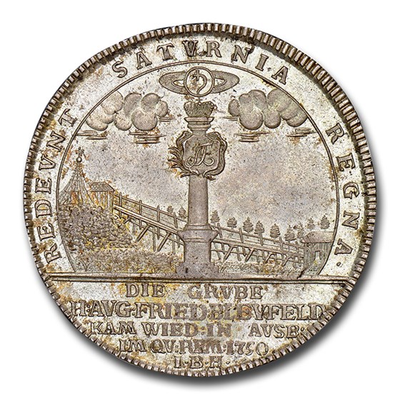 1752 Brunswick-Wolfenbüttel Silver Thaler Karl I MS-65 NGC 1752 Brunswick-Wolfenbüttel Silver Thaler Karl I MS-65 NGC