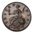 1752 Great Britain Half Penny George II MS-64 PCGS (Brown)