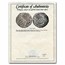 1752 Mexico Silver 8 Reales Doddington Shipwreck (w/COA)