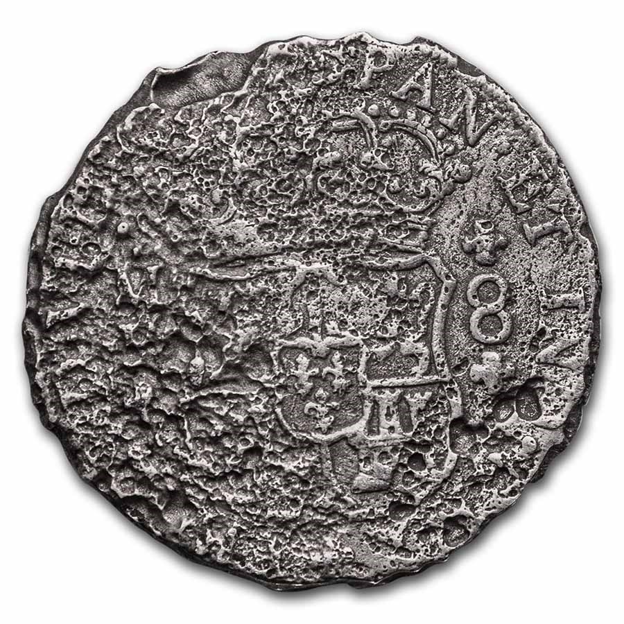 1752 Mexico Silver 8 Reales Doddington Shipwreck (w/COA)