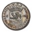 1753 Netherlands Silver Piefort 6 Stuivers MS-63 NGC (Zeeland)