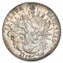 1754 German States Bavaria Silver Thaler AU