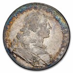 1754 German States Bavaria Silver Thaler AU