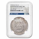 1755-LM JD Peru Silver 8 Reales "Pillar Dollar" Unc NGC