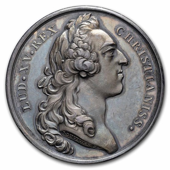 1757 (1830's) France Birth of the Country Silver Medal 1757 (1830's) France Birth of the Country Silver Medal