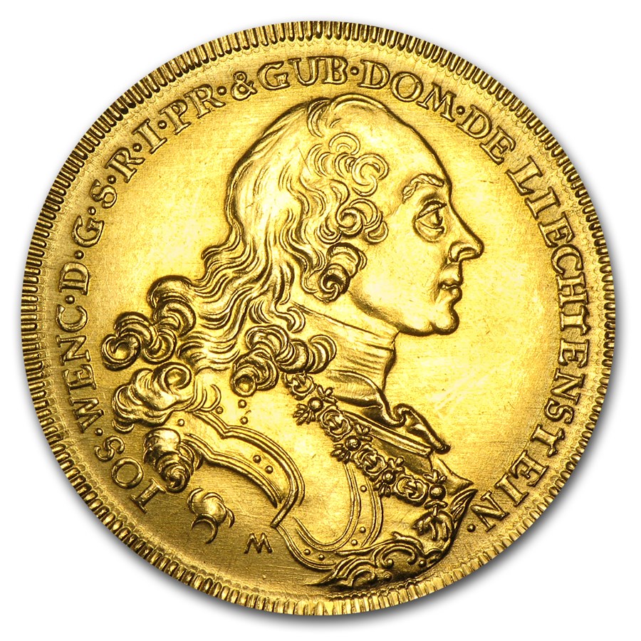 Buy 1758 Liechtenstein Gold Ducat Restrike BU | APMEX