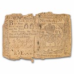 1760 2 Pounds New York 4/21/60 F Details (Fr#NY-158) Nail Cancel