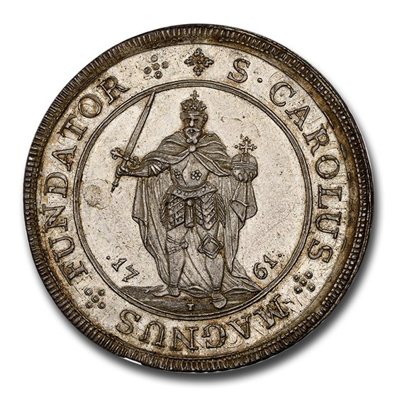 1761 Germany Silver Thaler MS-61 NGC 1761 Germany Silver Thaler MS-61 NGC