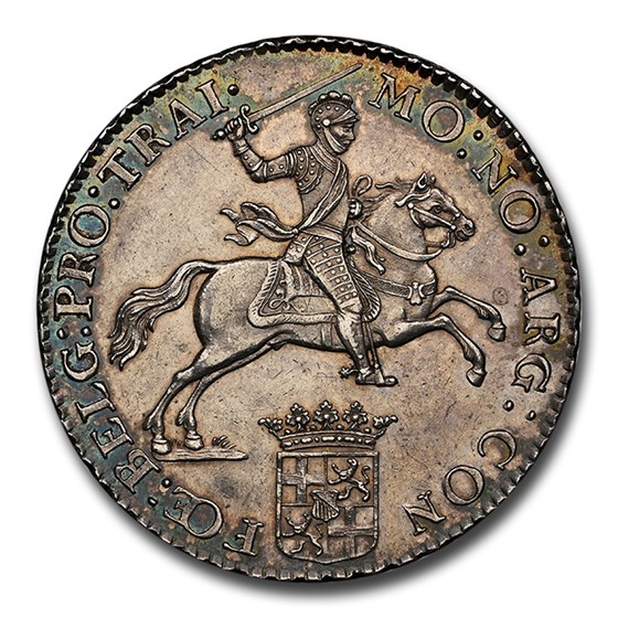 1761 Netherlands Silver 1/2 Ducaton MS-62 NGC (Utrecht) 1761 Netherlands Silver 1/2 Ducaton MS-62 NGC (Utrecht)
