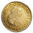 1761-NR JV Colombia Gold 2 Escudos Carlos III AU-53 PCGS
