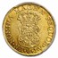 1761-NR JV Colombia Gold 2 Escudos Carlos III AU-53 PCGS