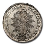 1764 Hungary Silver 1/2 Thaler Theresia AU-58 NGC