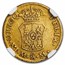 1764 Mo MM Mexico Gold Escudo Carlos III Fine-12 NGC