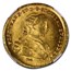 1766 Italy Naples Gold 6 Ducati Ferdinando IV MS-65+ NGC