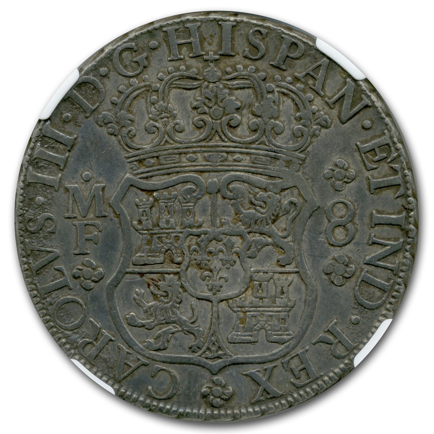 Buy 1767-Mo MF Mexico 8 Reales Silver Pillar Type VF-35 NGC | APMEX