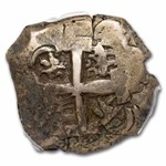 1767-P V-Y Bolivia Silver 4 Reales Cob XF-40 PCGS