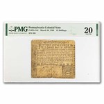 1769 15 Shillings Pennsylvania 3/10/69 VF-20 PMG (Fr#PA-141)