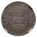1769-Mo MF Mexico Silver 8 Reales "Pillar Dollar" XF-40 NGC