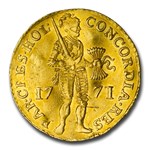 1771 Netherlands Gold Ducat BU