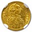 1772-M PJ Spain Gold 1/2 Escudo Charles III MS-63 NGC