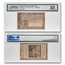 1777 2 Shillings Pennsylvania 4/10/1777 AU-55 PMG (Fr#PA-215a)
