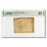 1778 $40 Continental Currency 9/26/78 VF-25 PMG (Fr#CC-84)