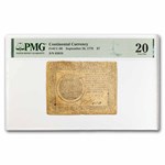 1778 $7 Continental Currency 9/26/78 VF-20 PMG (Fr#CC-80)