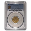 1778-P SF Colombia Gold Escudo Charles III F-15 PCGS