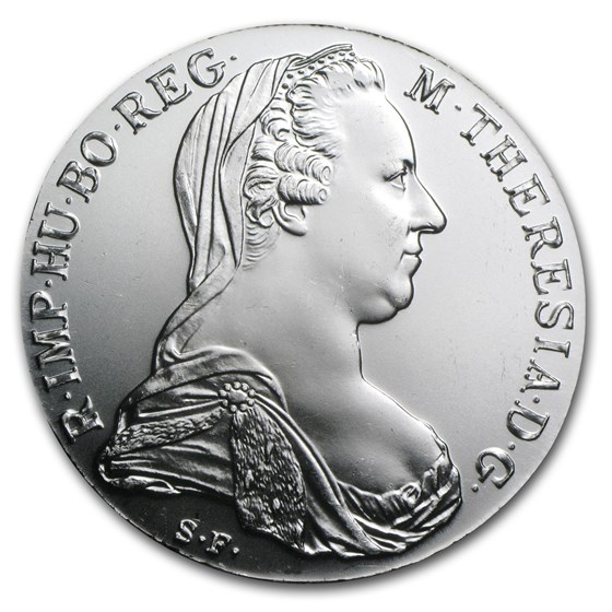 1780 Austria Maria Theresa Silver Thaler AU/BU 1780 Austria Maria Theresa Silver Thaler AU/BU